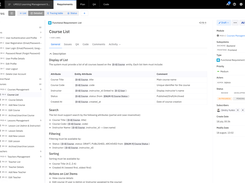 Requirements Detailed View