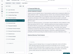 Credit memo generation