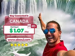 AloOui Canada starting price #esim #travel
