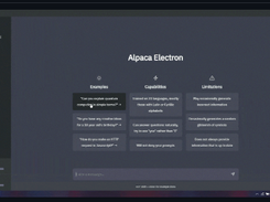 Alpaca Electron Screenshot 1