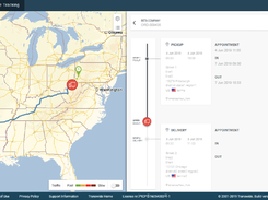 Alpega TMS Shipment Tracking