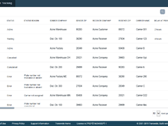 Alpega TMS Order Dashboard