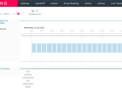 Smart booking: Slot schedule