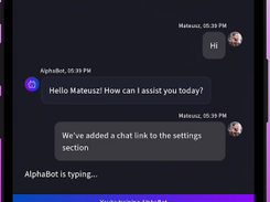 AlphaBot Screenshot 2