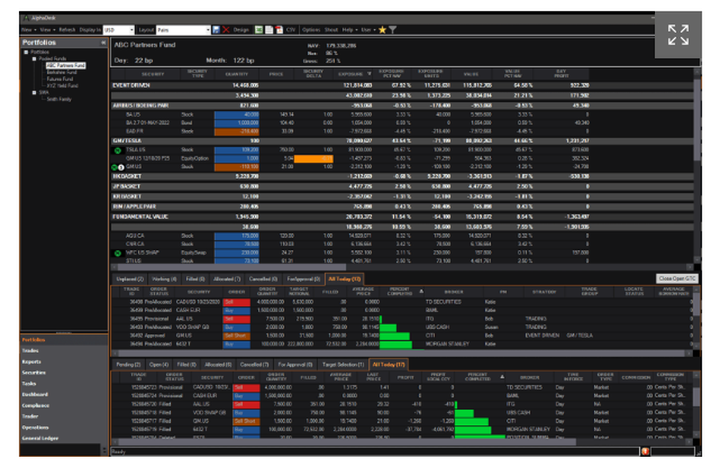 LSEG AlphaDesk Screenshot 1