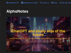 AlphaNotes Screenshot 1