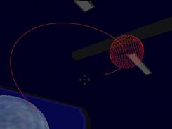 One of the targets from the shooting practice mini-game