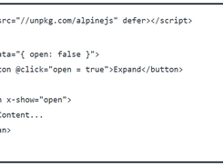 Alpine.js Screenshot 1