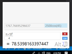 Calculation with Fraction Formatting