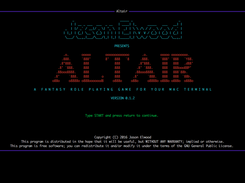 AltairTerm Screenshot 2