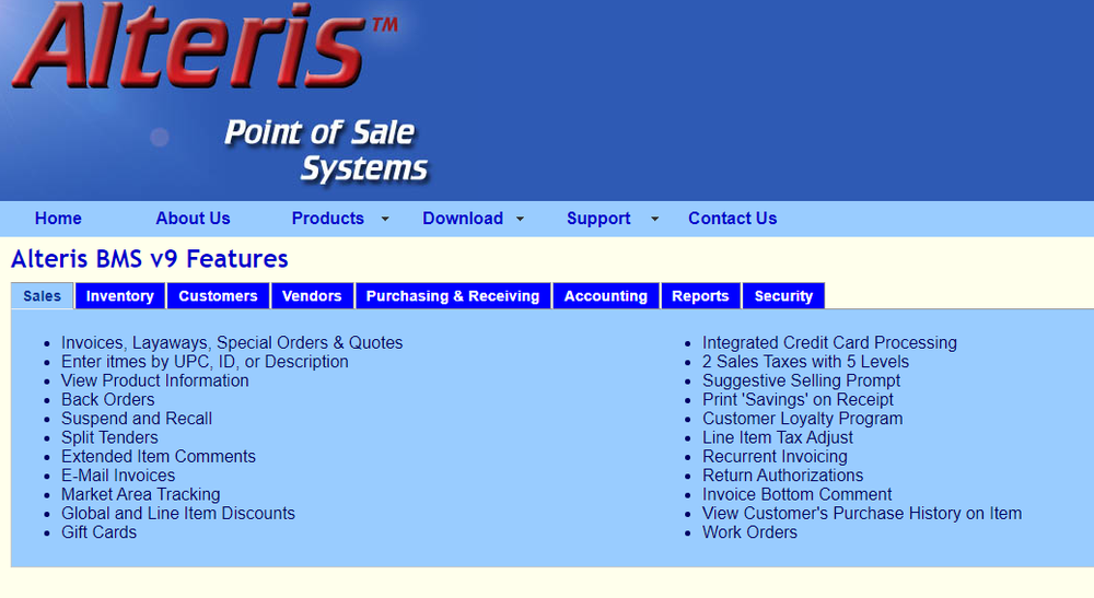 Alteris BMS Screenshot 1