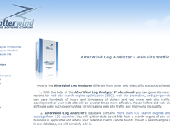 AlterWind Log Analyzer Screenshot 1