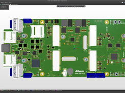 3D View Editor in Altium Develop transforms the standard 2D PCB workspace into a fully interactive, three‑dimensional design environment. Users can toggle between 2D and 3D modes, then zoom, pan, and rotate the board freely using tools like a directional sphere for precise pivot control and adjust display settings (such as transparency or coloring) via the View Configuration panel to visually explore and inspect PCB layouts in realistic detail.