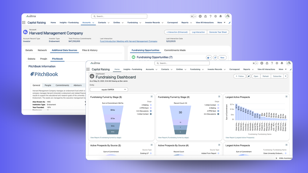 Win capital and strengthen the foundation for growth. Altvia helps you target the right LPs, move faster, and set you up for today's fund and tomorrow's opportunities.