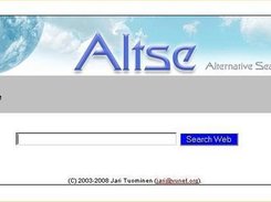 The Alternative Search Engine: ALZE Screenshot 1