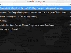 Screen-3: After key press 'o'