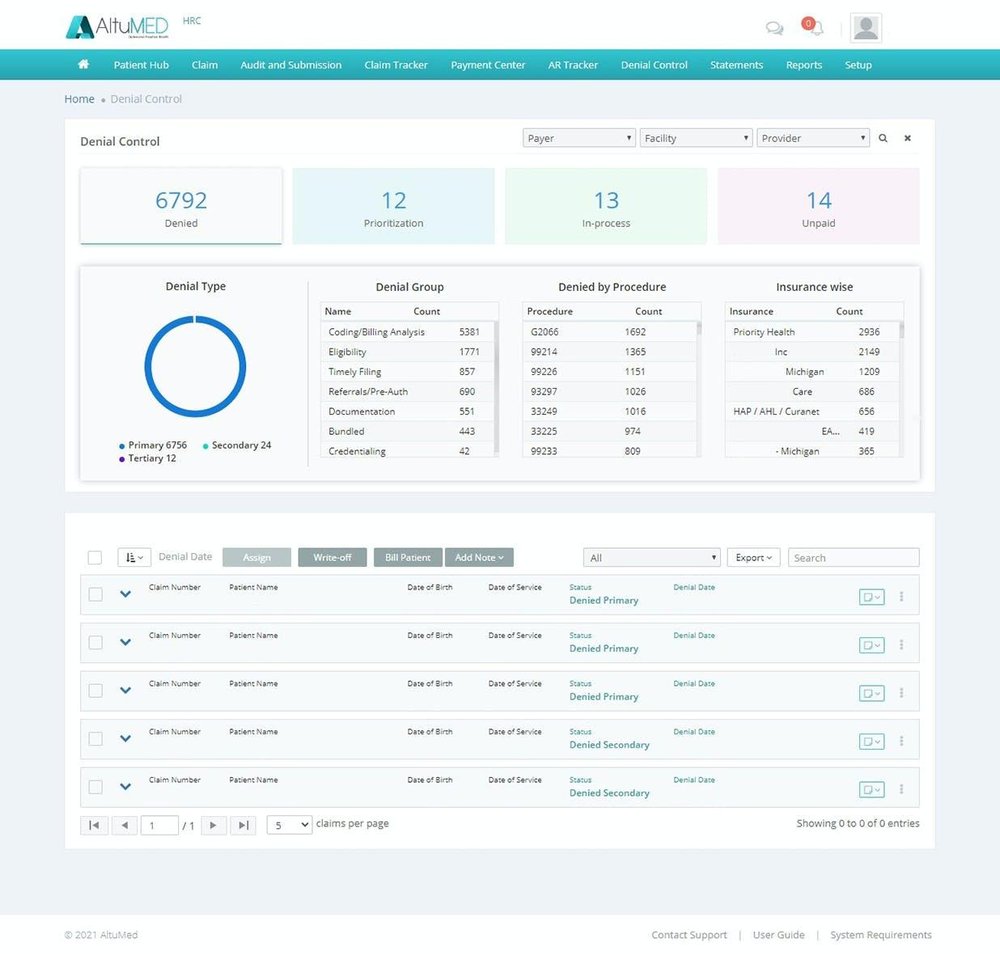 AltuMED PracticeFit Screenshot 1