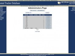 This is the Admin's page where they can manage users.