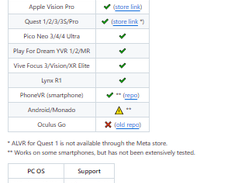 ALVR - Air Light VR Screenshot 1
