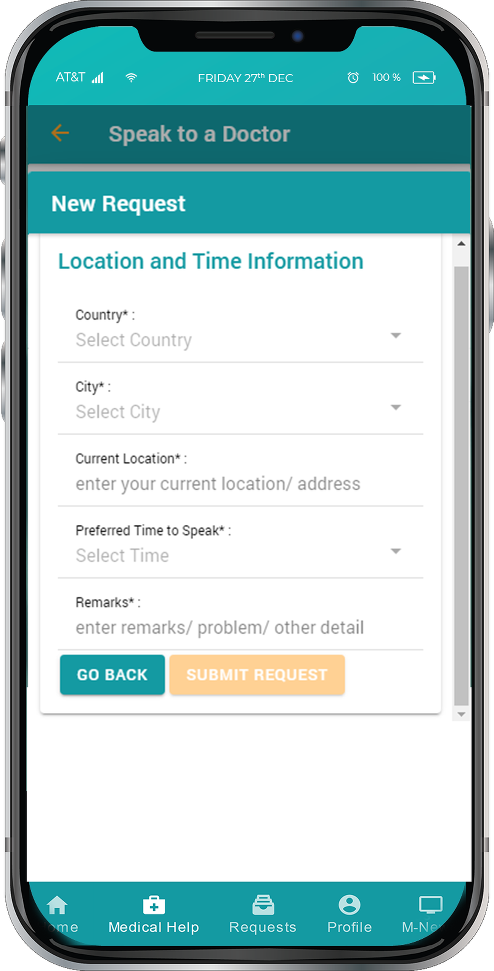 AMA Telemedicine Screenshot 1