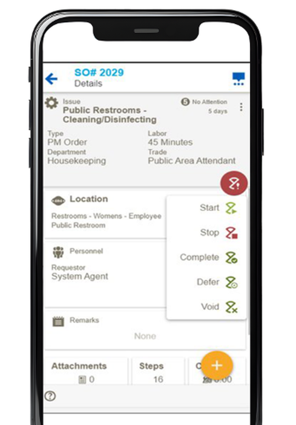 Amadeus HotSOS Screenshot 1