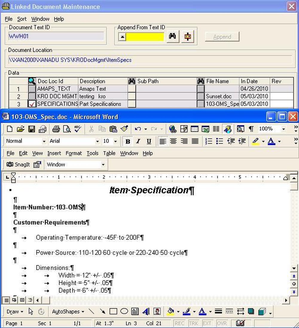 AMAPS+PLUS-Documents