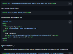 AmaranJS jQuery Notification Plugin Screenshot 1