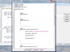 Automatic JUnit Creation Tool Screenshot 1