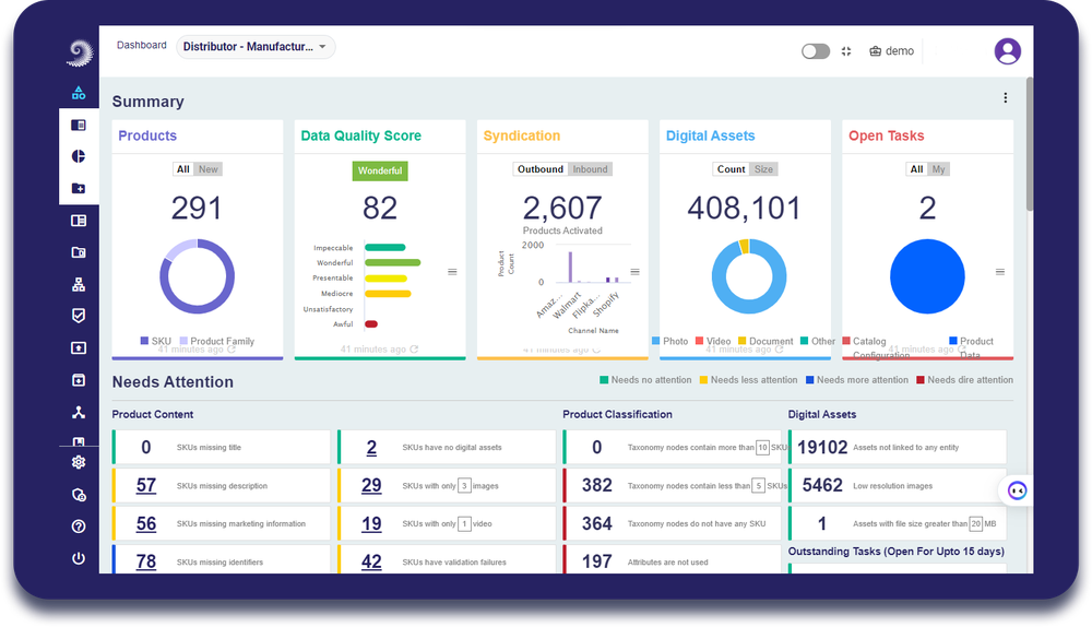 Bluemeteor Product Content Cloud Screenshot 1