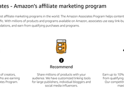 Amazon Associates Screenshot 1