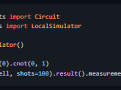 Amazon Braket Default Simulator Screenshot 1