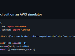 Amazon Braket Python SDK Screenshot 1