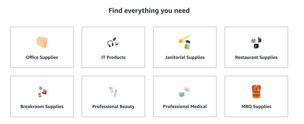 Amazon Business Screenshot 1