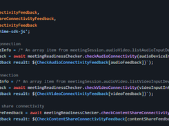 Amazon Chime SDK for JavaScript Screenshot 2