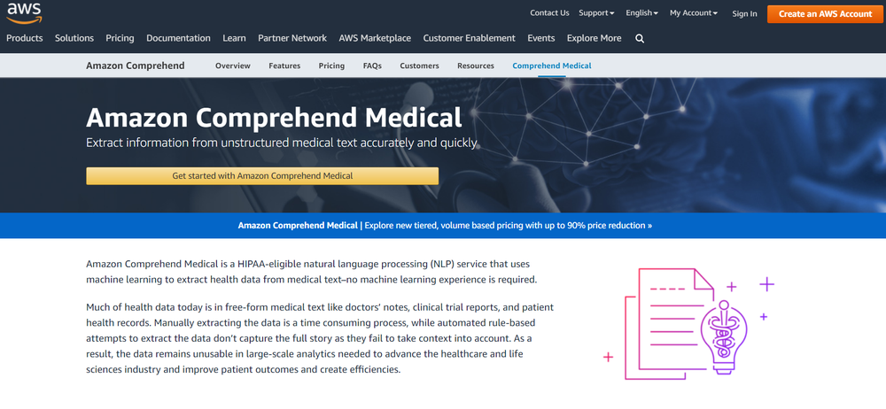 Amazon Comprehend Medical Screenshot 1