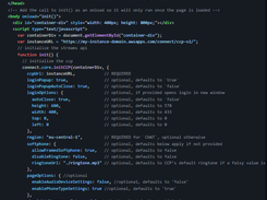 Amazon Connect connect-rtc-js Screenshot 1