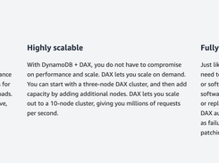 Amazon DynamoDB Accelerator (DAX) Screenshot 1