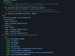 Amazon EKS Pod Identity Webhook Screenshot 1