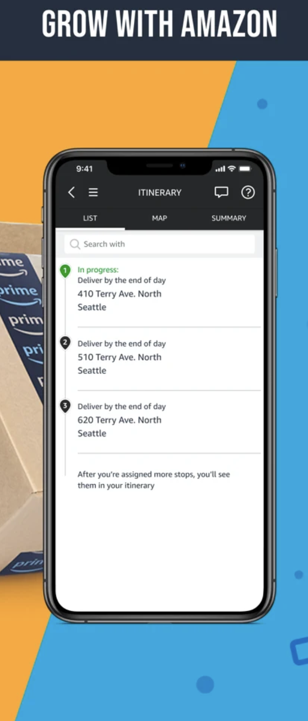 Amazon Flex Screenshot 1