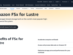 Amazon FSx for Lustre Screenshot 1