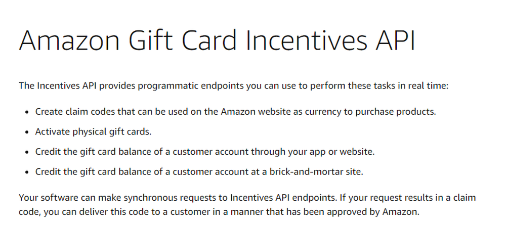 Gift Card API Reviews - 2024