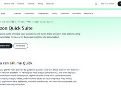 Amazon Quick Suite Screenshot 1