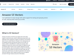 Amazon S3 Vectors Screenshot 1