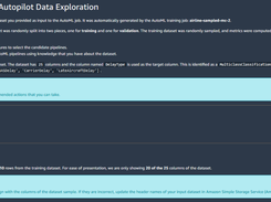 Amazon SageMaker Autopilot Screenshot 1