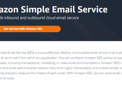 Amazon SES Screenshot 1