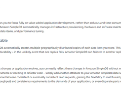 Amazon SimpleDB Screenshot 1