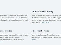 Amazon Transcribe Screenshot 1