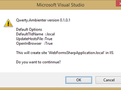 Default Options Dialog