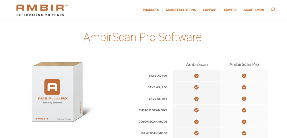 AmbirScan Pro Screenshot 1