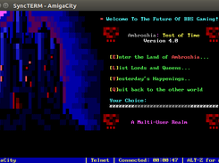 Ambroshia Title Screen